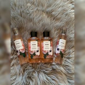 Bath & Body Works Rose Mist and Shower Gel